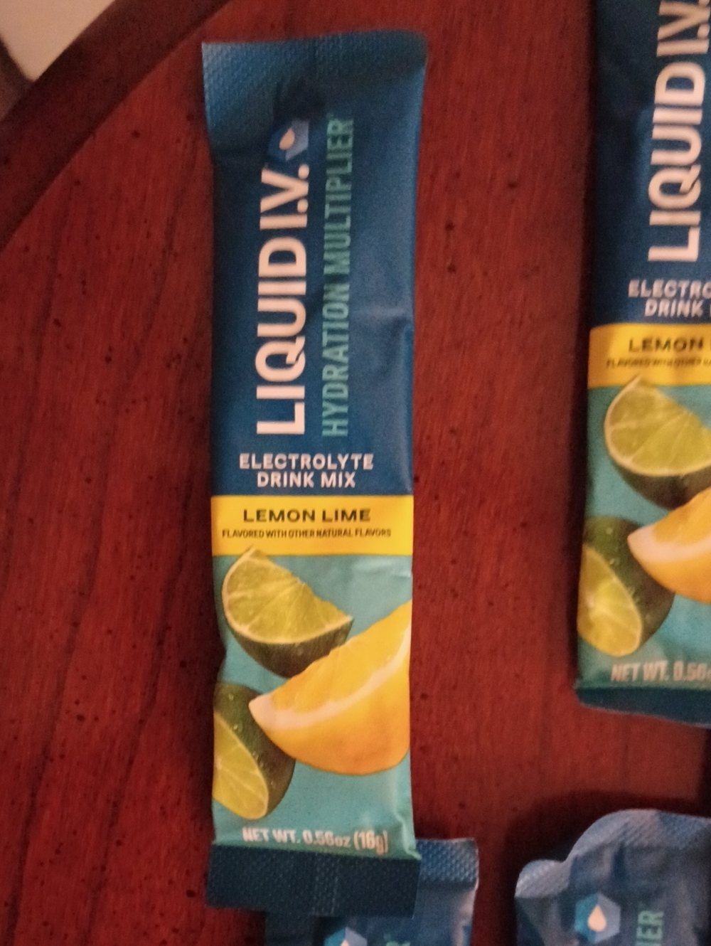 Liquid I.V. Electrolyte Drink Mix Sticks - Blue Packaging 16 Total - Picture 4 of 6